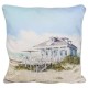 Sea Breeze Cushion - Beach Seaside Design - Pre-Filled Cushion Pillow