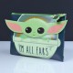 Star Wars The Mandalorian Baby Yoda I'm All Ears Pencil Case
