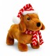 Keeleco Dachshund in Christmas Outfit 25cm Soft Toy Keel Toys 3 assorted Designs