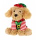 Keeleco Cockapoo in Christmas Outfit 20cm Soft Toy Keel Toys 3 assorted Designs