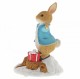 Beatrix Potter Peter Rabbit With Presents Figurine Ornament