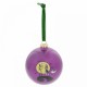 Festive Frights Nightmare Before Christmas Glass Bauble - Gift Boxed