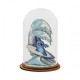 Disney Enchanting Surf Fun Stitch Eco-friendly Glass Dome Figurine