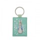 Beatrix Potter Peter Rabbit Keyring Green Keyring