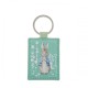 Beatrix Potter Peter Rabbit Keyring Green Keyring