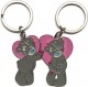 Me to You 2 Part Keyring Tatty Teddy With Heart