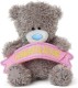 Me to You Congratulations Banner 4'' Plush Bear Tatty Teddy