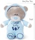 Me to You - Tiny Tatty Teddy Cutest Little Boy Blue Romper Push Bear