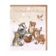 The Christmas Party Woodland Animal Christmas Card Pack Wrendale Designs