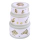 Wrendale Designs Set of 3 Cake Tins  Hare Duck Owl