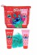 Disney Stitch Christmas Beauty Gift Set Shower Gel Body lotion and Body Puff