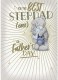 Me To You Best Step Dad Ever Tatty Teddy Father's Day Card