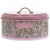 William Morris Pink Golden Lilly Round Enamel Metal Cake Tin Baking Storage Container