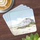 Sea Breeze Beach Scene Set Of 4 Coasters