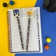 Sonic The Hedgehog Pencil & Eraser Toppers Set