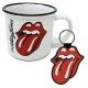 The Rolling Stones Mug and Keychain Gift Set