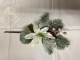 Lily Pine Spray with Snow 30cm Christmas Pick Foliage Floristry