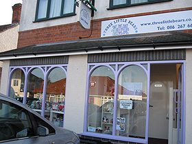 Three Little Bears shop front