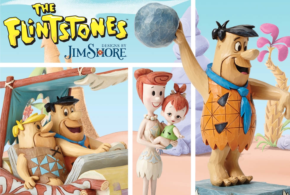 We yabba-dabba-doo love The Flintstones collection by Jim Shore,