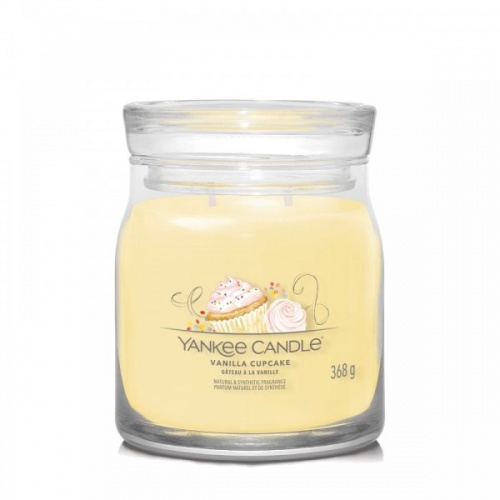 Vanilla Cupcake Signature Medium Jar Yankee Candle