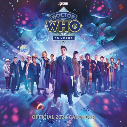 Doctor Who Classic Edition 2024 Calendar Official Licensed