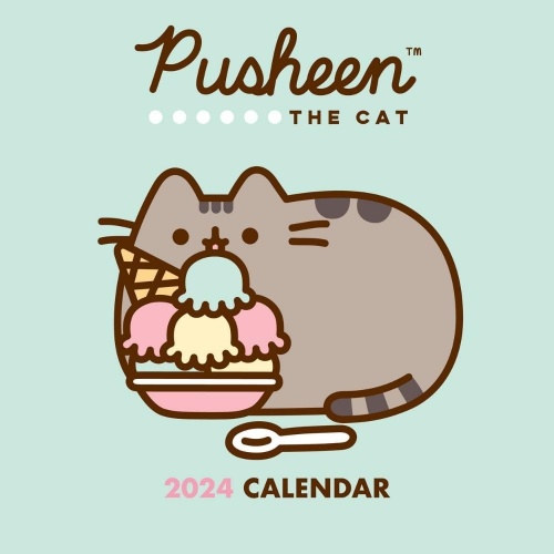 Official Pusheen 2024 Wall Calendar Officially Licensed