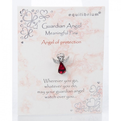 Guardian Angel of Protection Pin Brooch Equilibrium