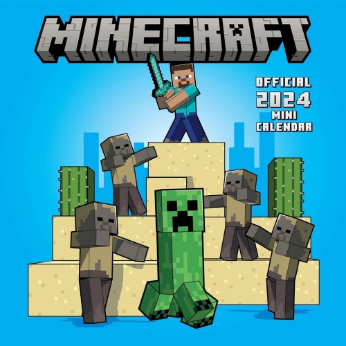 Minecraft Official 2024 Mini Calendar