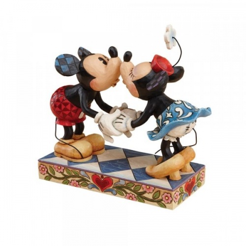 Disney Traditions Smooch For My Sweetie - Mickey & Minnie Figurine