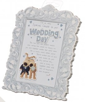 Boofle - Wedding Day Poem Frame