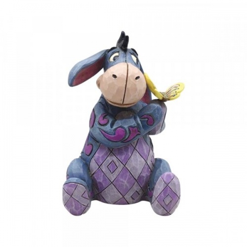 Disney Traditions Eeyore with Butterfly Mini Figurine