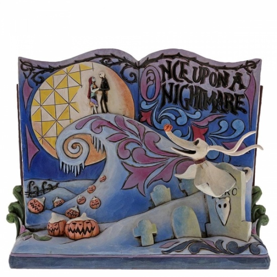 Disney Traditions - Once Upon A Nightmare Storybook Figurine