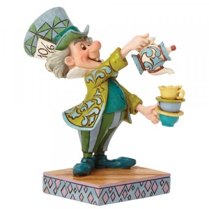 Disney Traditions A Spot of Tea - Mad Hatter Figurine