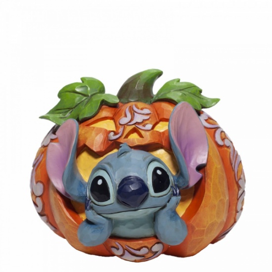 Disney Traditions Stitch O' Lantern Figurine