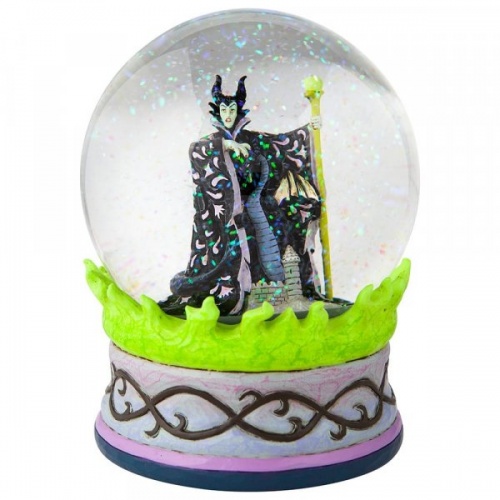 Disney Traditions Maleficent Waterball Globe
