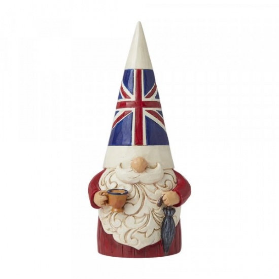 Jim Shore Heartwood Creek British Gnome Figurine