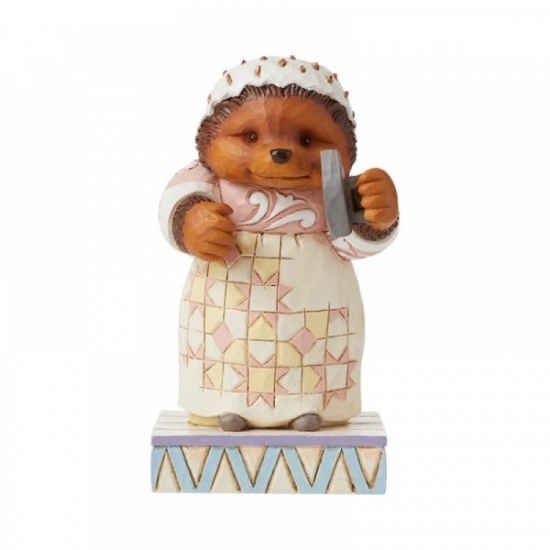 Jim Shore Peter Rabbit Mrs. Tiggy-Winkle  Lily-white and Clean, Oh! Figurine