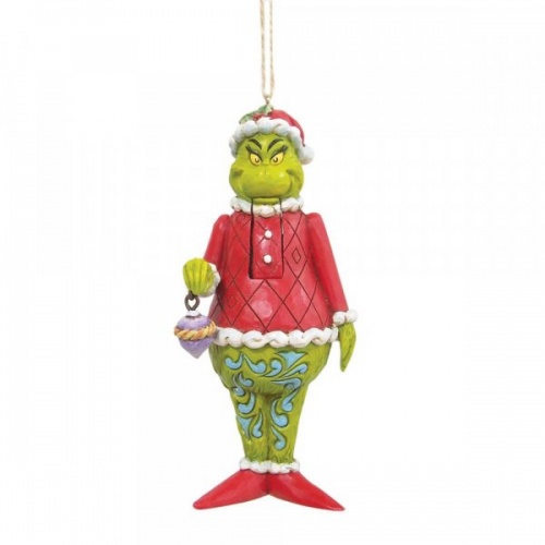 Jim Shore Grinch Nutcracker Hanging Ornament Dr Seuss