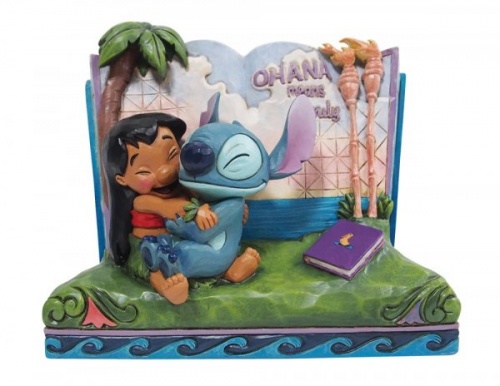 Disney Traditions Lilo and Stitch Ohana Means Family Storybook