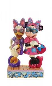 Disney Traditions Fashionista Minnie and Daisy Figurine