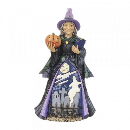 Jim Shore Friendly Witch Figurine Heartwood Creek