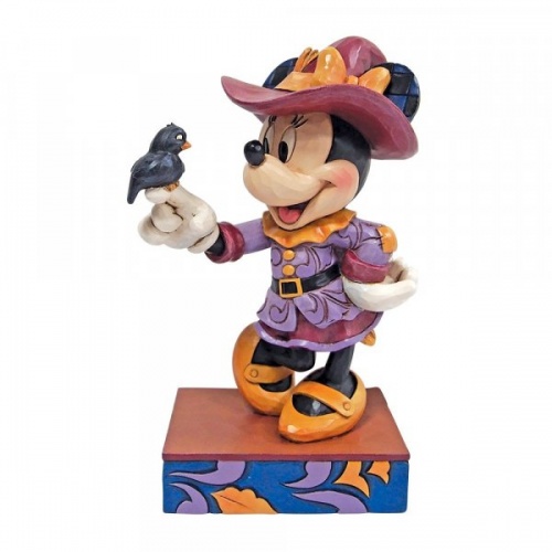 Disney Traditions Scarecrow Minnie Hey There Figurine