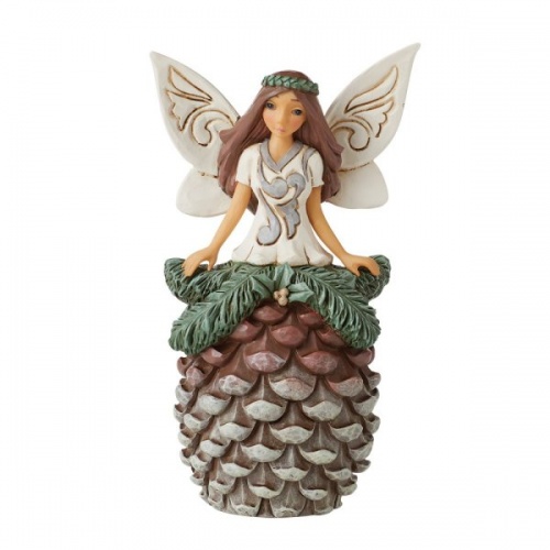Jim Shore Fairy with Pinecone Skirt Figurine Heartwood Creek