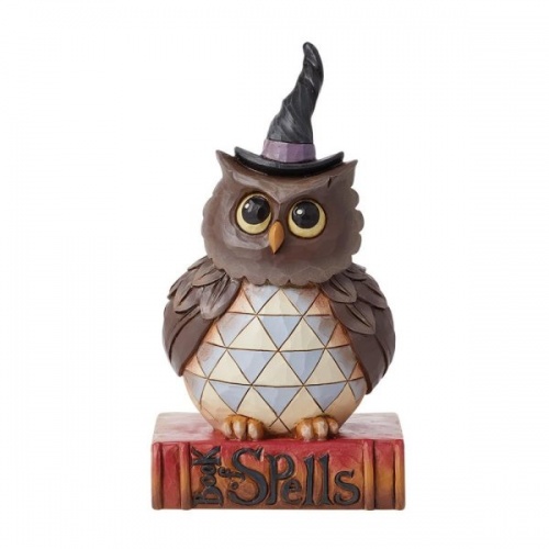 Jim Shore Owl Halloween Pint Figurine Heartwood Creek