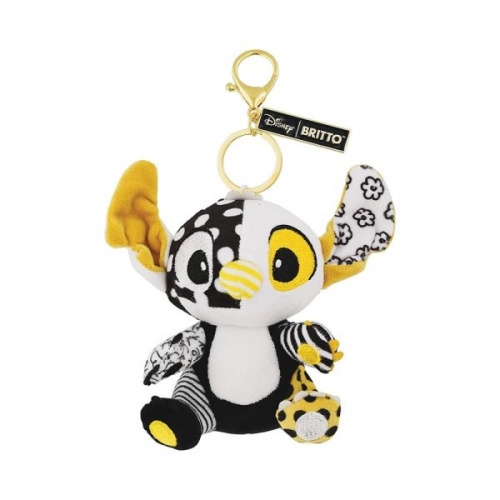 Disney Britto Keychain Keyring - Peace Love Mickey Key Chain