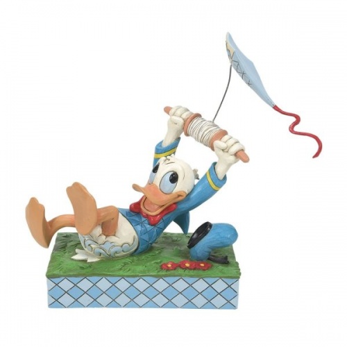 Disney Traditions Donald Duck With Kite Figurine