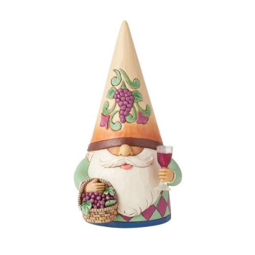 Jim Shore Heartwood Creek Wine Gnome Figurine