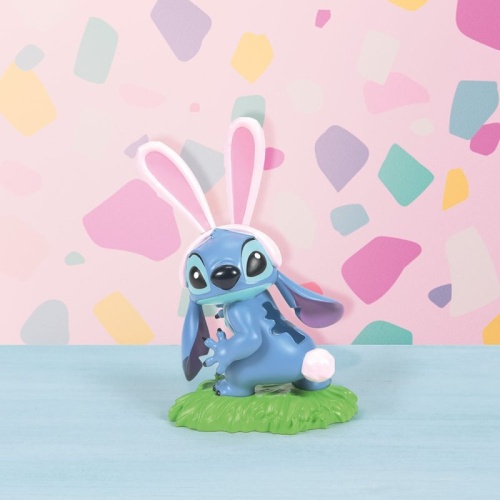 Disney Showcase Stitch Dressed as Easter Rabbit Figurine