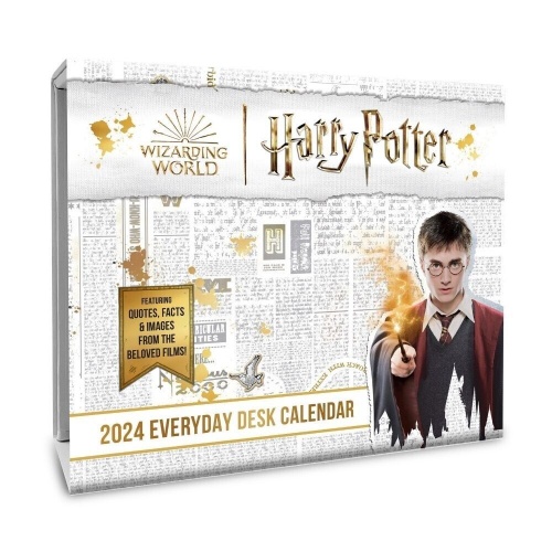 Harry Potter 2024 Desk Block Desk Page a day Calendar