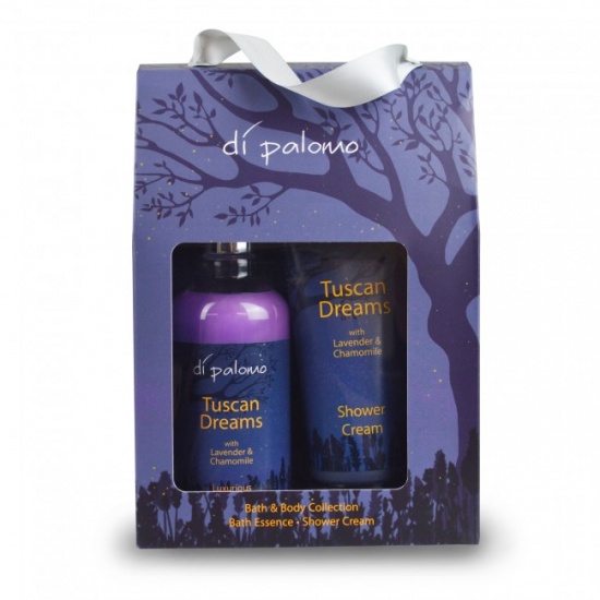 Di Palomo Tuscan Dreams - Bath & Body Gift Set - Lavender & Chamomile - Calming Aromas